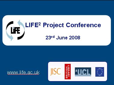 LIFE2 Conference Presentations